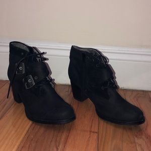 Waterproof Heeled Booties - CAT brand